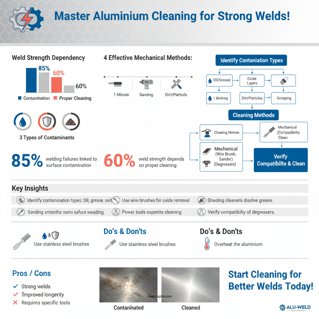 how to clean aluminium for welding - Data Infographic and Statistics