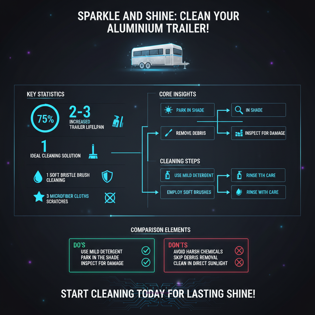 how to clean aluminium trailer - Data Infographic and Statistics