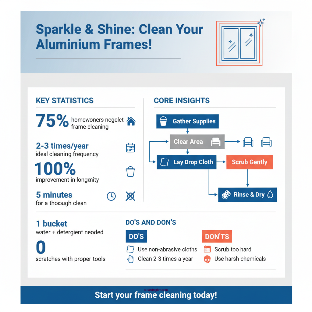 how to clean aluminium window frames - Data Infographic and Statistics