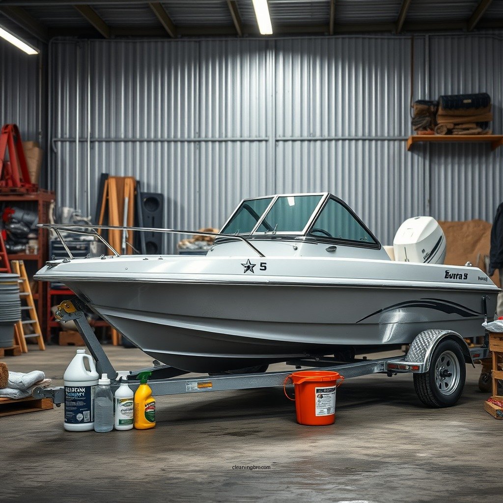 Gather Your Cleaning Supplies - how to clean aluminum boat