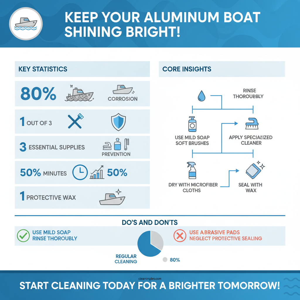 how to clean aluminum boats - Data Infographic and Statistics
