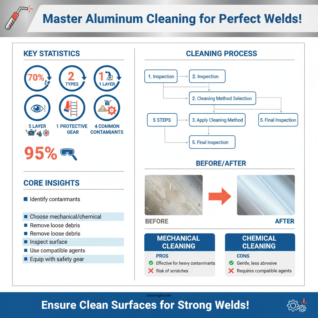 how to clean aluminum for welding - Data Infographic and Statistics