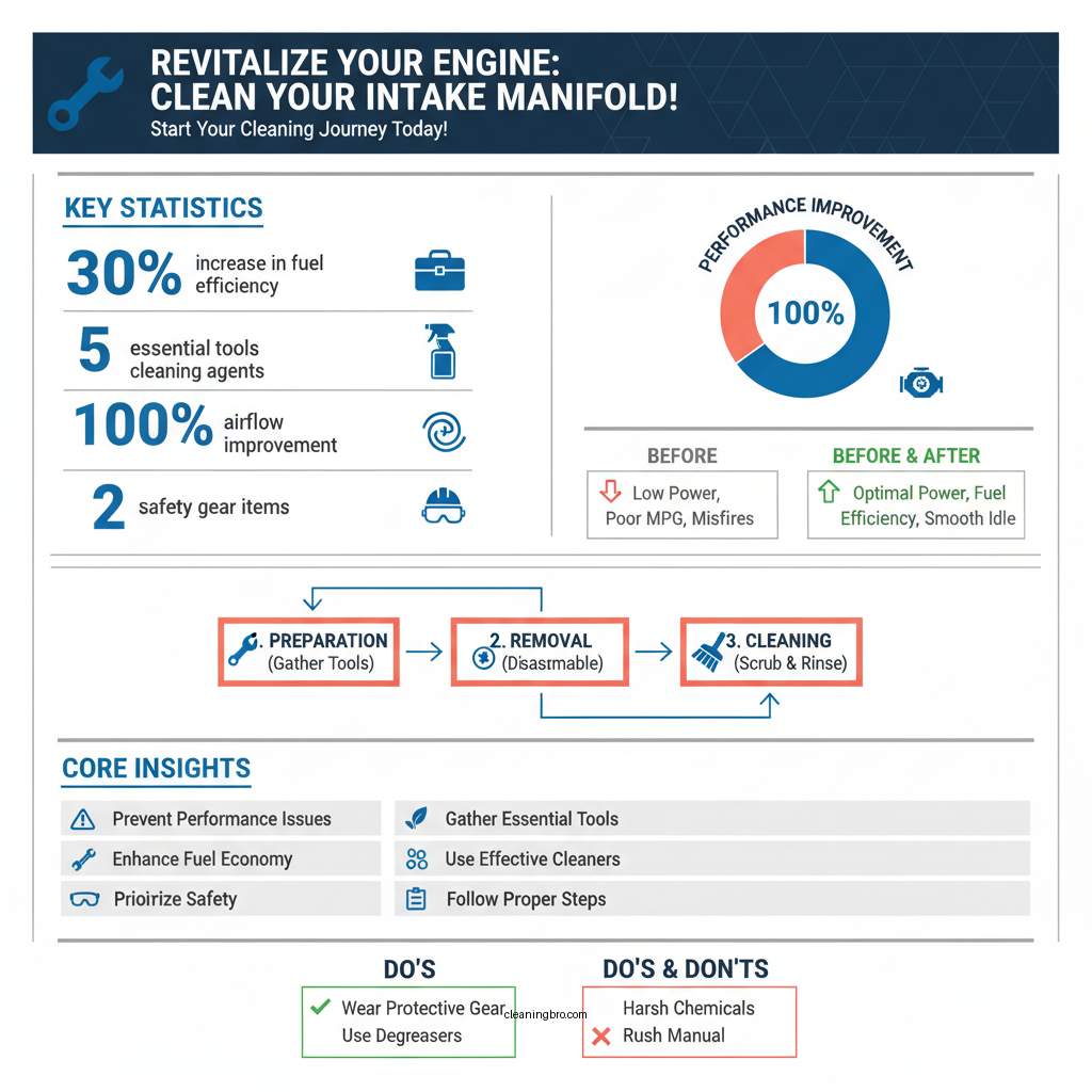 how to clean aluminum intake manifold - Data Infographic and Statistics