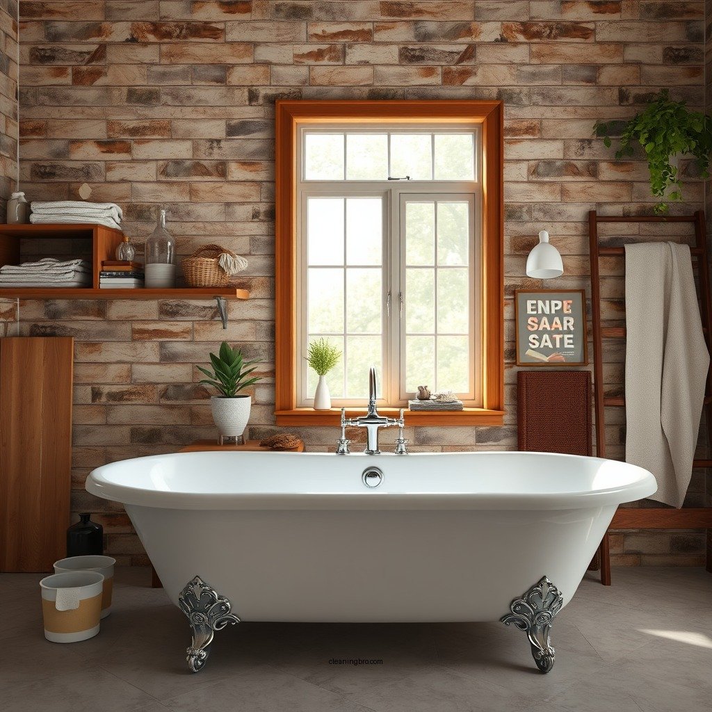 Gather the Right Cleaning Supplies - how to clean an acrylic tub