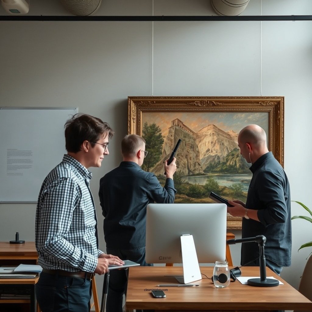 Assessing the Condition of the Painting - how to clean an antique oil painting