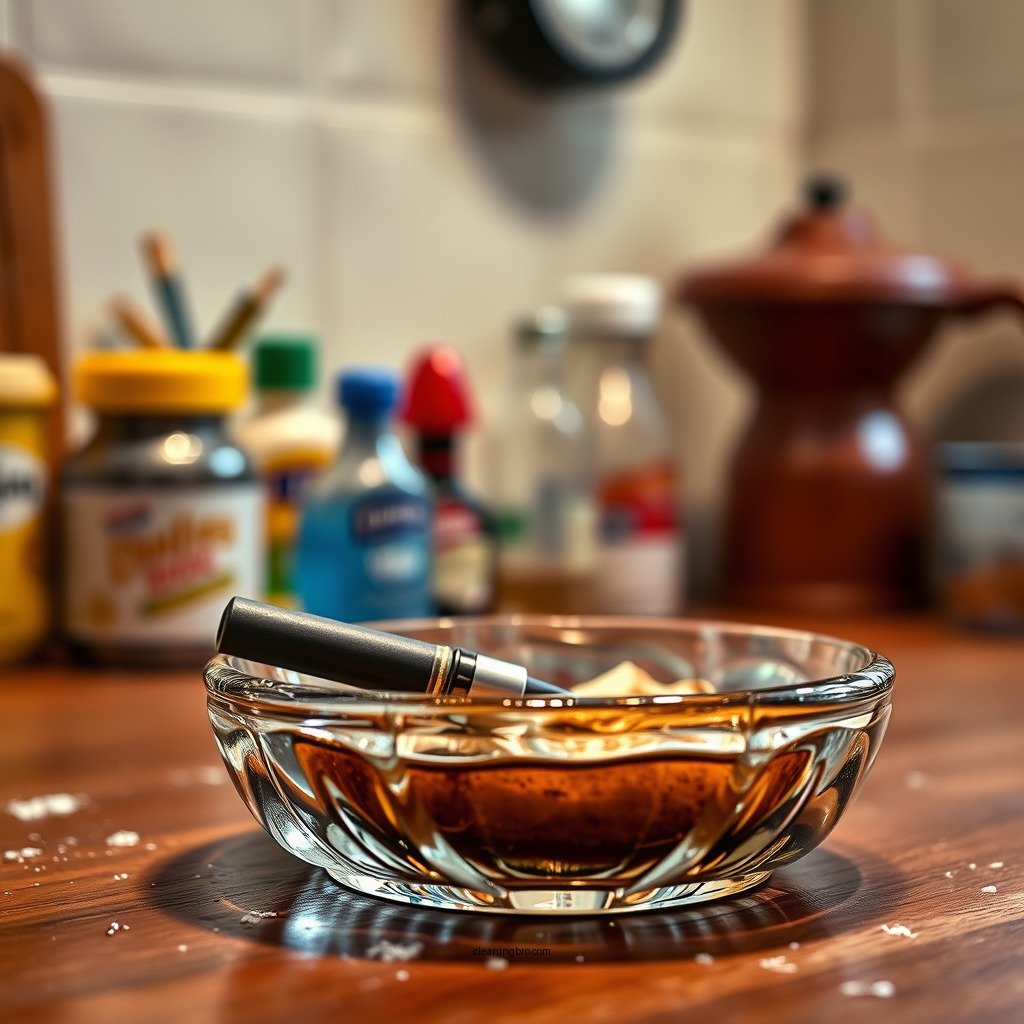 Choosing the Right Cleaning Supplies - how to clean an ashtray