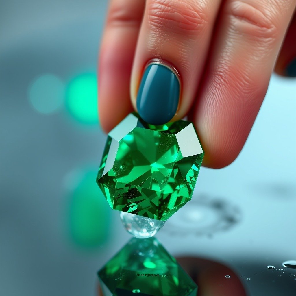 Understanding Emerald Care - how to clean an emerald