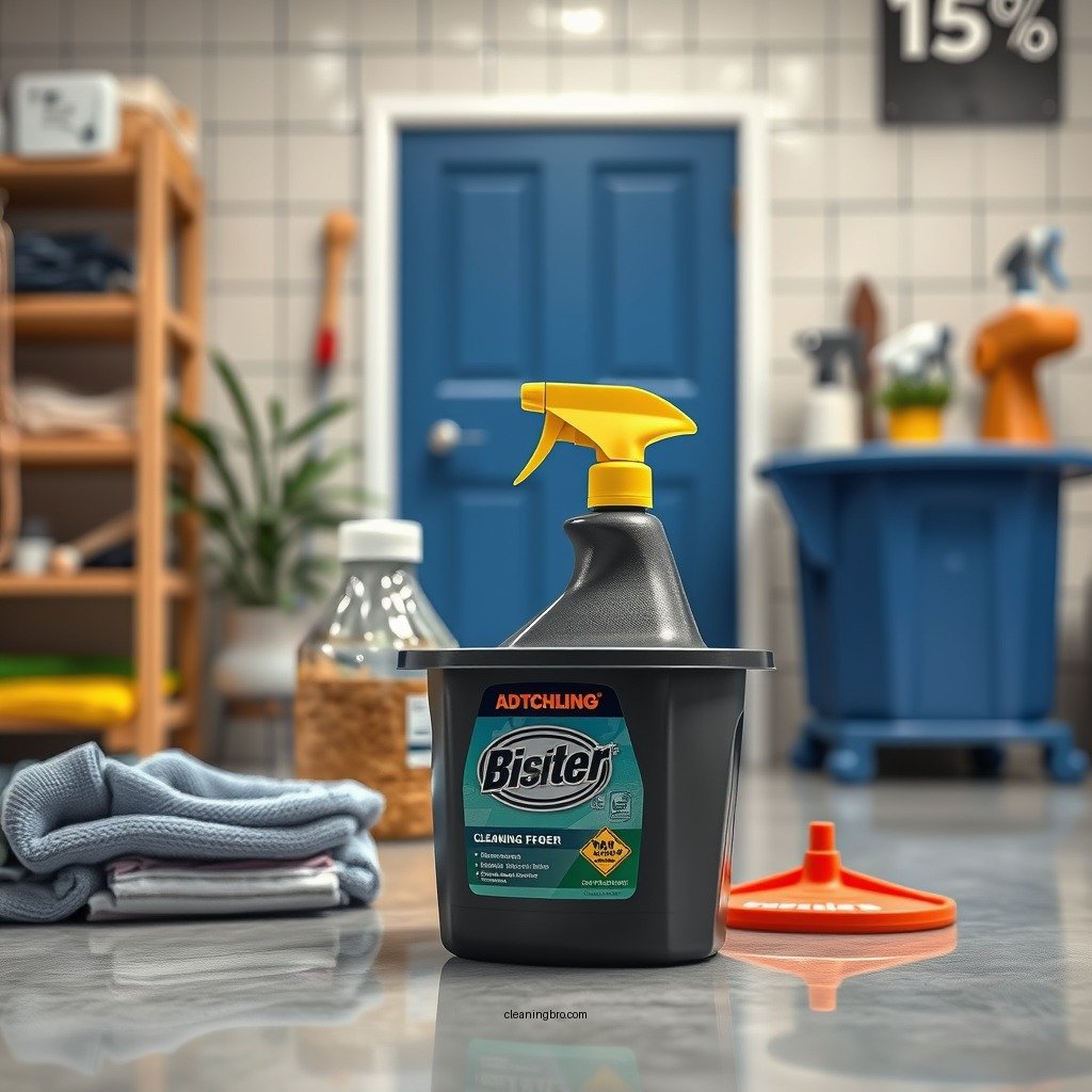 Essential Cleaning Supplies - how to clean an epoxy floor