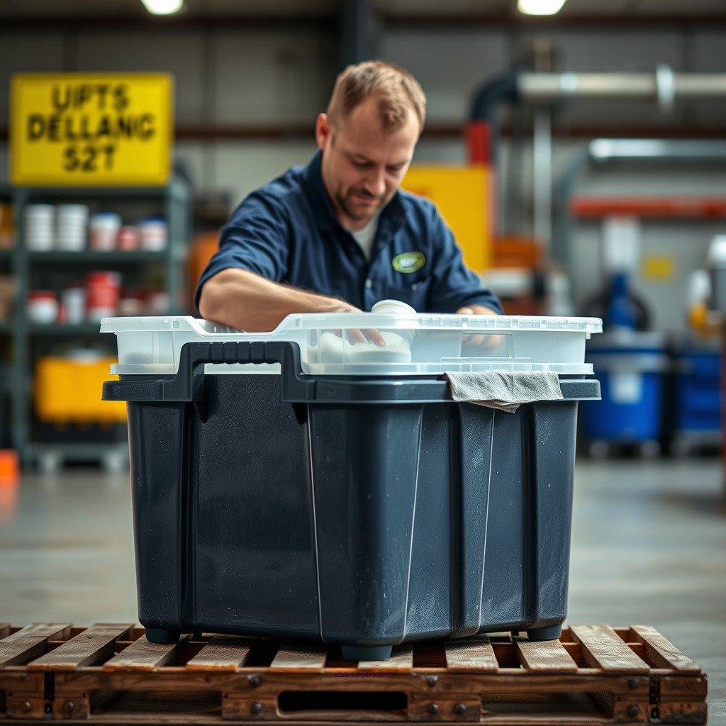Safety Precautions - how to clean an ibc tote