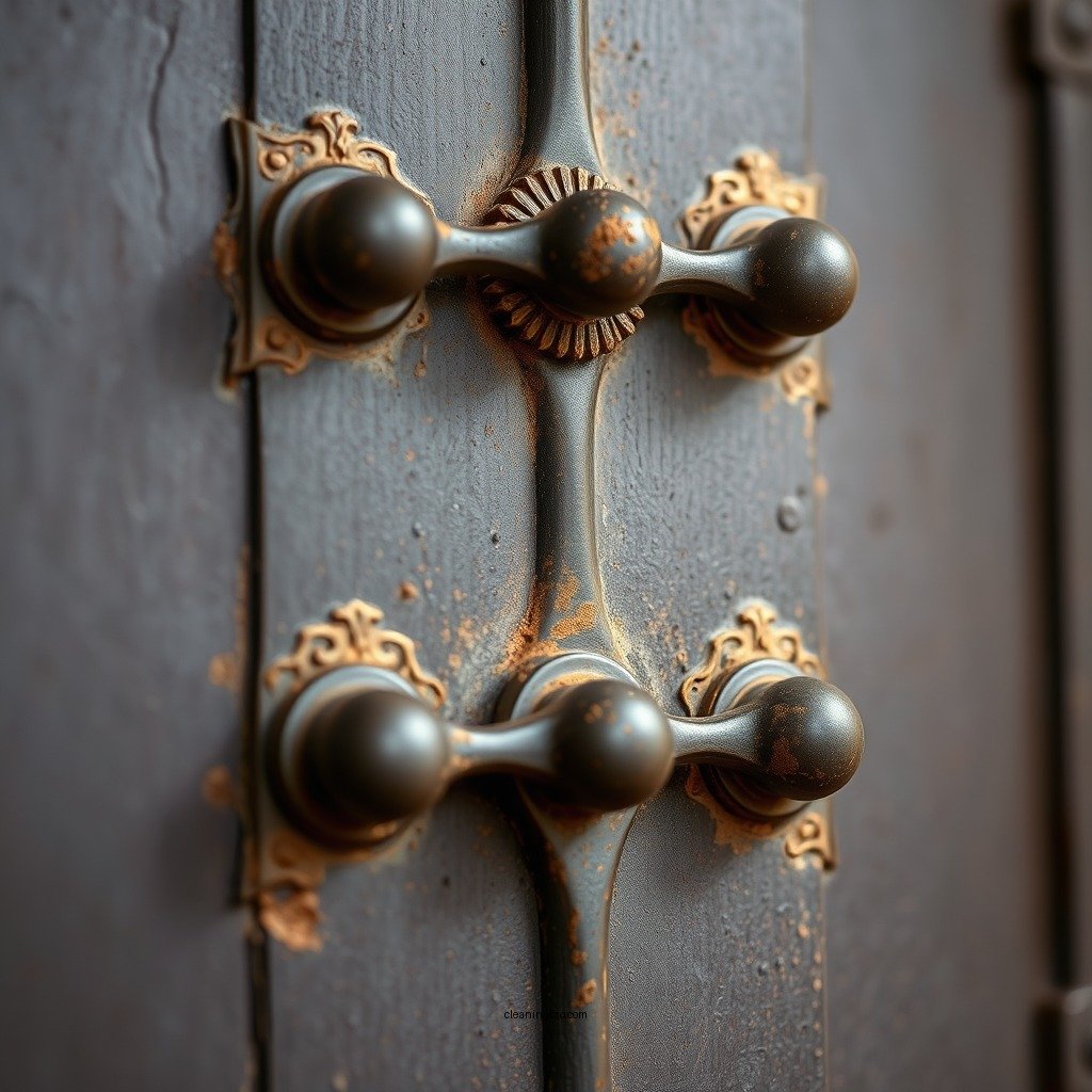 Cleaning the Iron Door - how to clean an iron door