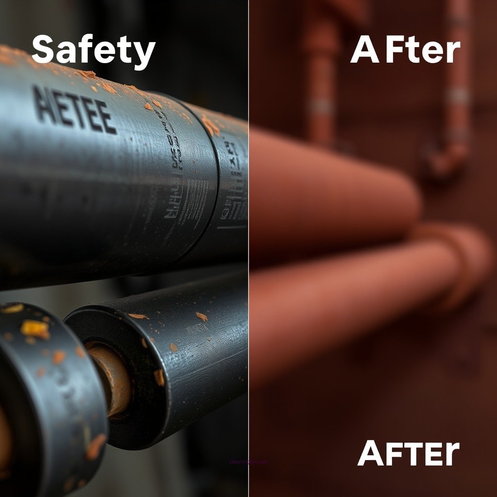 Safety Precautions Before Cleaning - how to clean an oil burning pipe