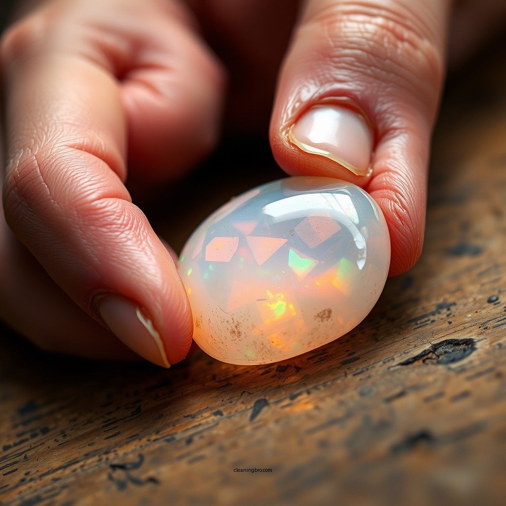 Step-by-Step Cleaning Process - how to clean an opal