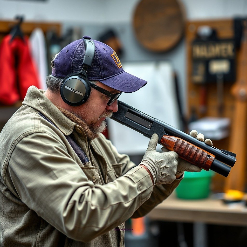 Clean the Receiver and Action - how to clean an over under shotgun