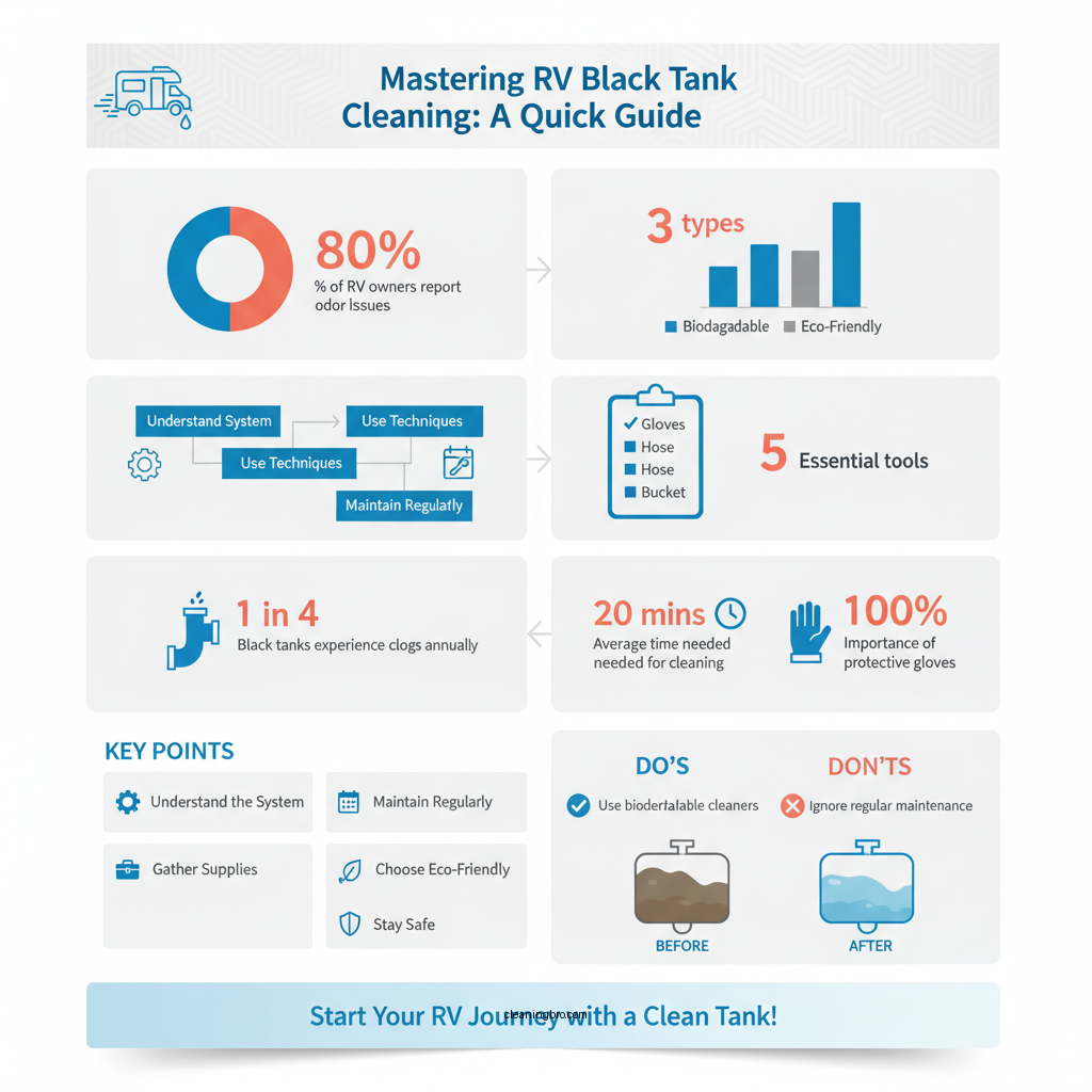 how to clean an rv black tank - Data Infographic and Statistics