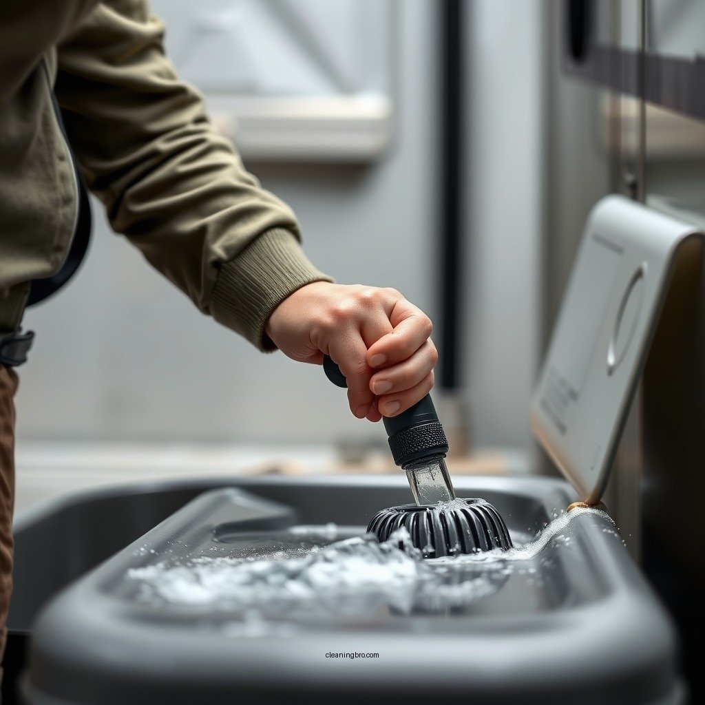 Step-by-Step Cleaning Process - how to clean an rv black tank