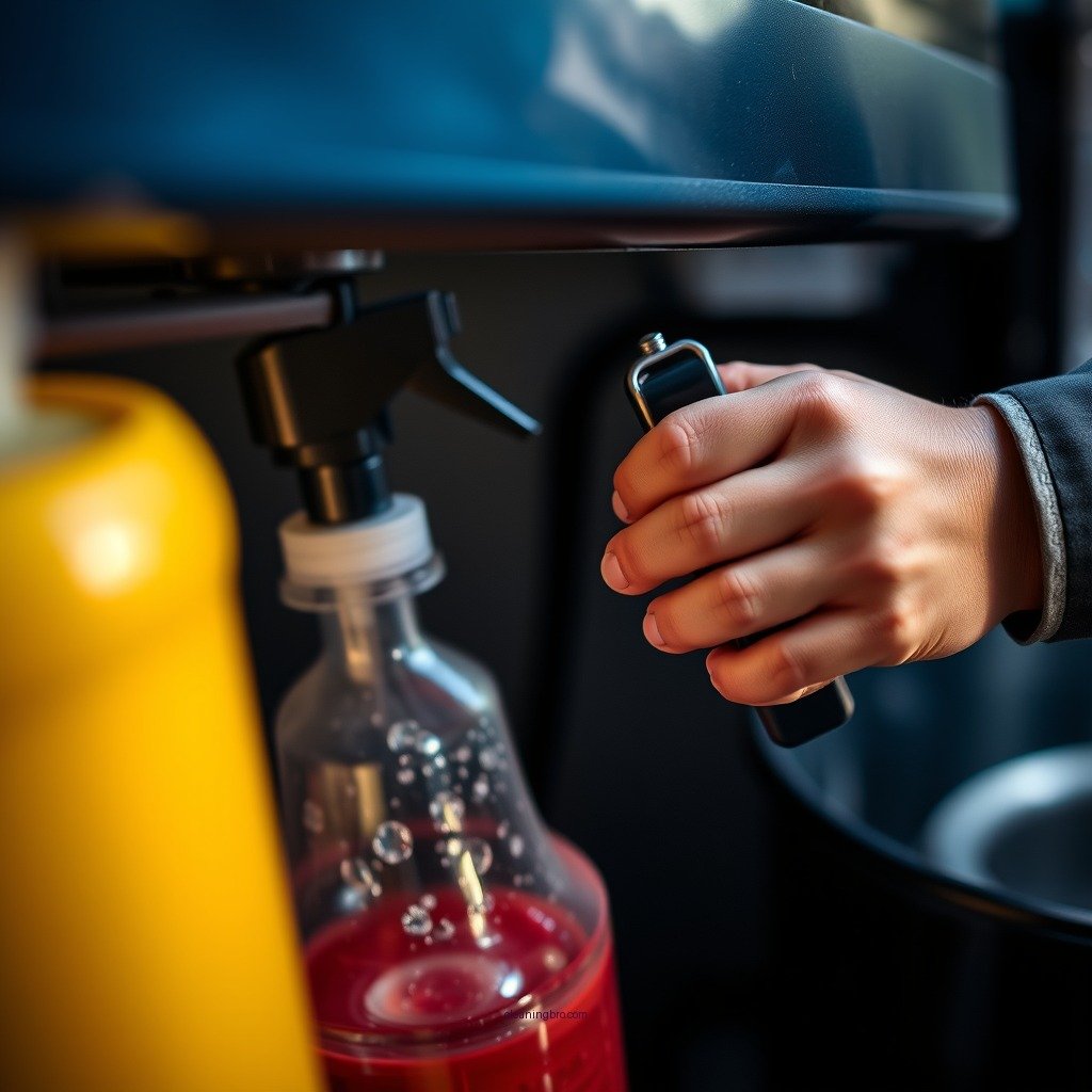 Step-by-Step Cleaning Process - how to clean and deodorize rv holding tanks
