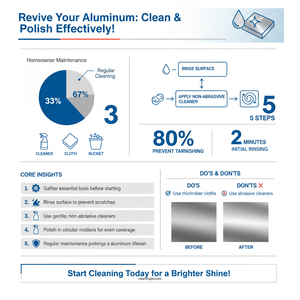 how to clean and polish aluminum - Data Infographic and Statistics