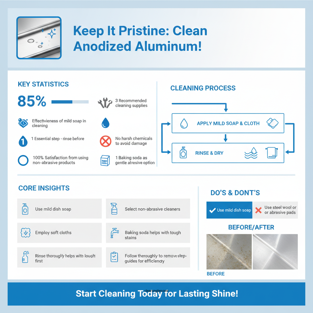how to clean anodized aluminium - Data Infographic and Statistics