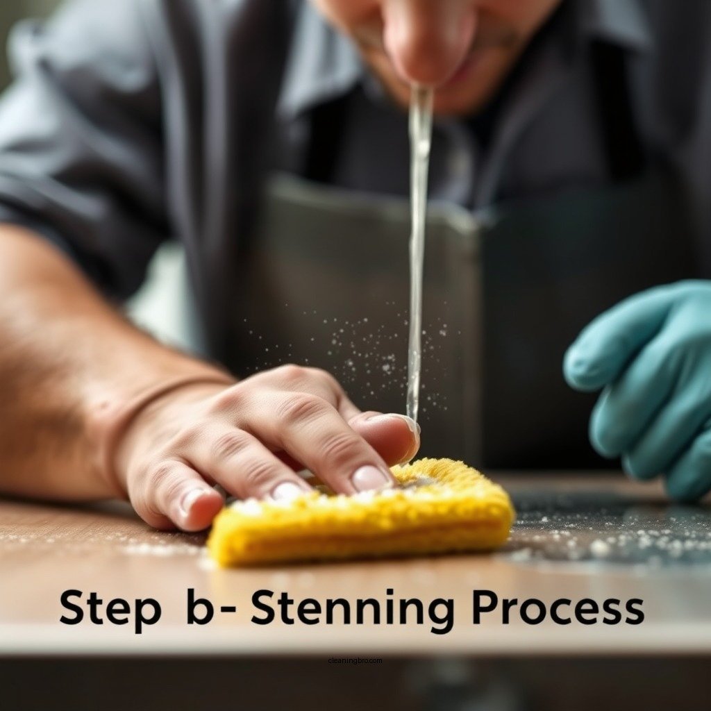 Step-by-Step Cleaning Process - how to clean anodized aluminium