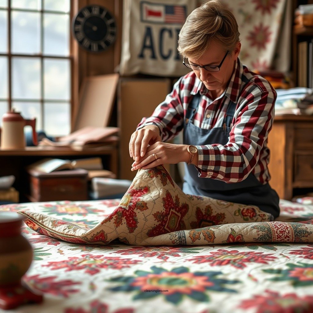 Assessing the Condition of Your Quilt - how to clean antique quilts