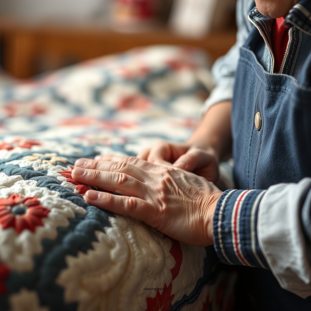 Preparing for the Cleaning Process - how to clean antique quilts