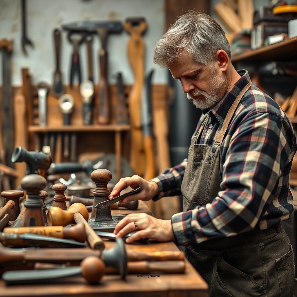 Assessing Your Antique Tools - how to clean antique tools