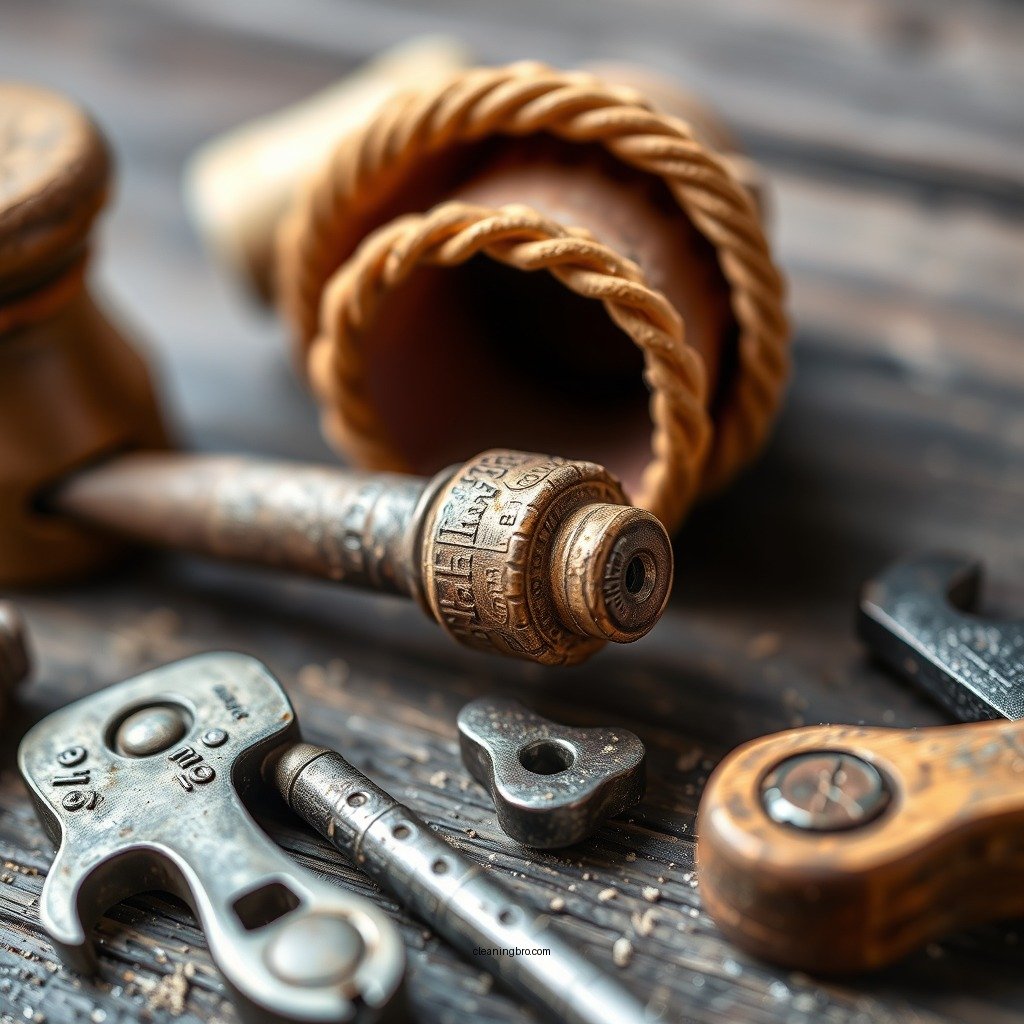 Essential Cleaning Supplies - how to clean antique tools