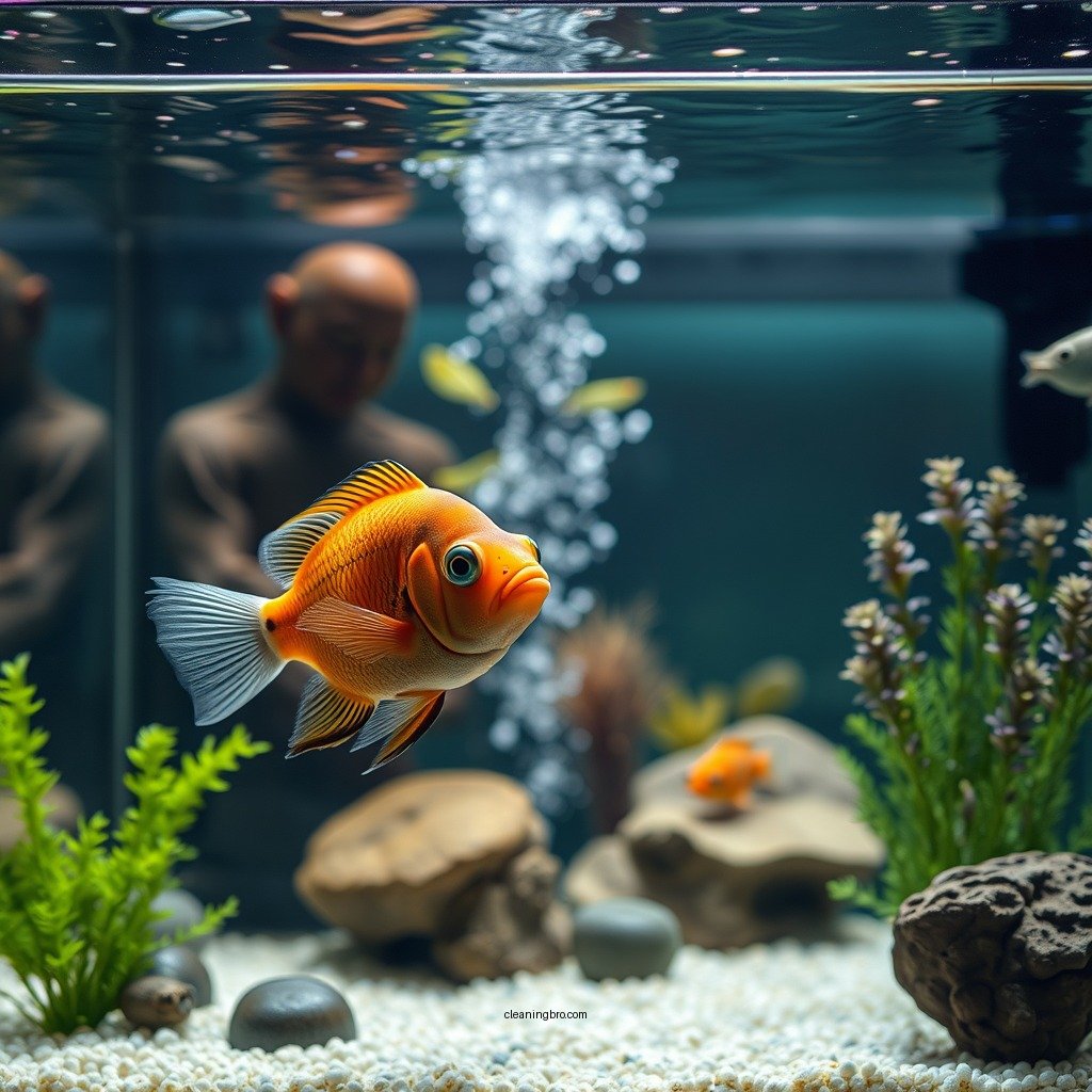 Assess the Aquarium Condition - how to clean aquarium after fish died