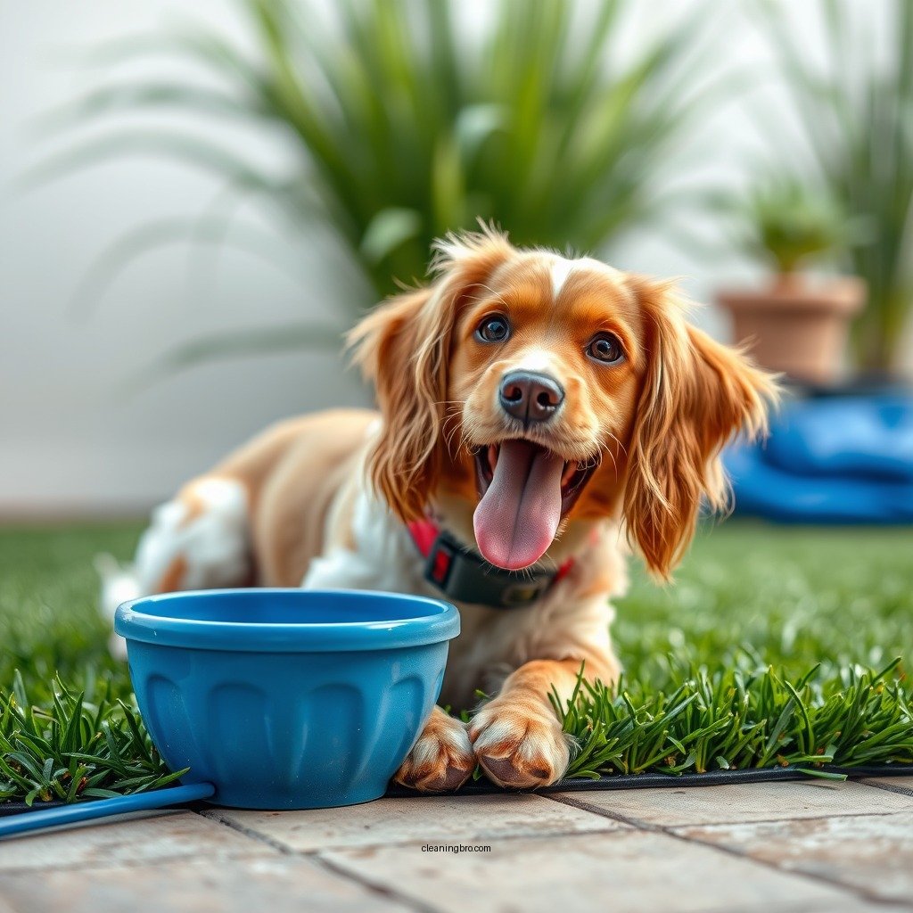 Daily Cleaning Routine - how to clean artificial grass for dogs