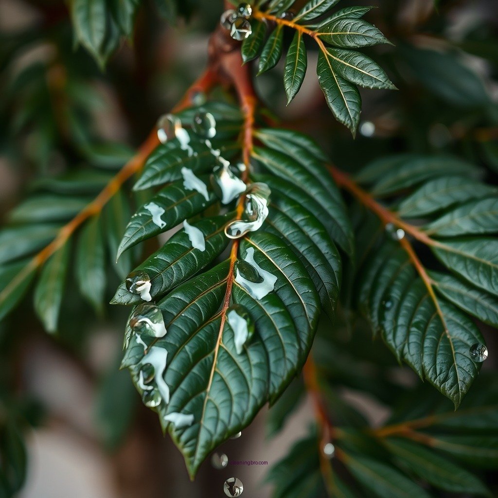 Washing the Leaves - how to clean artificial tree leaves