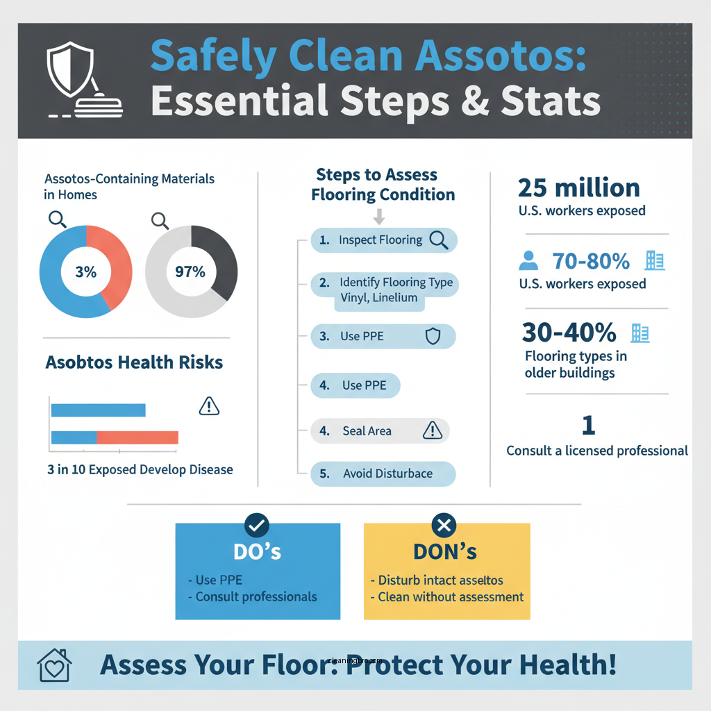 how to clean asbestos from floor - Data Infographic and Statistics