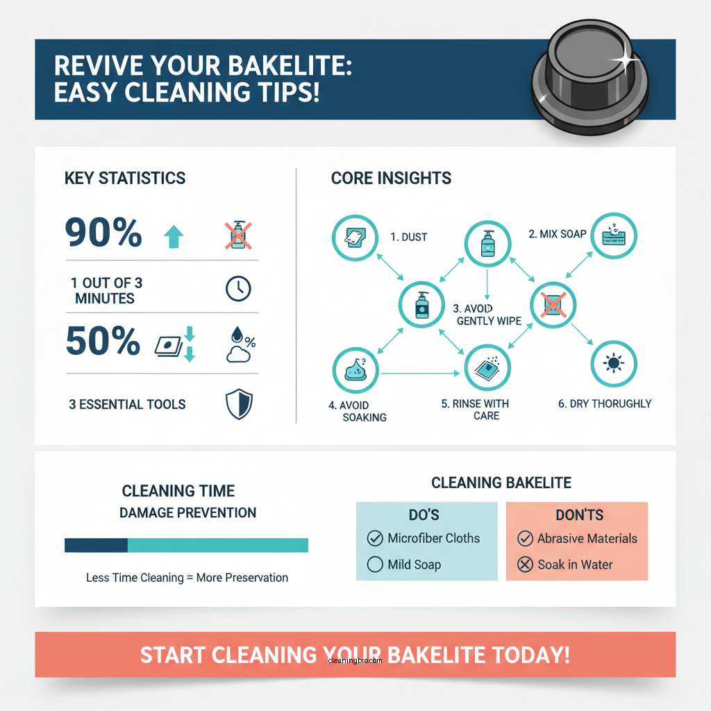 how to clean bakelite - Data Infographic and Statistics