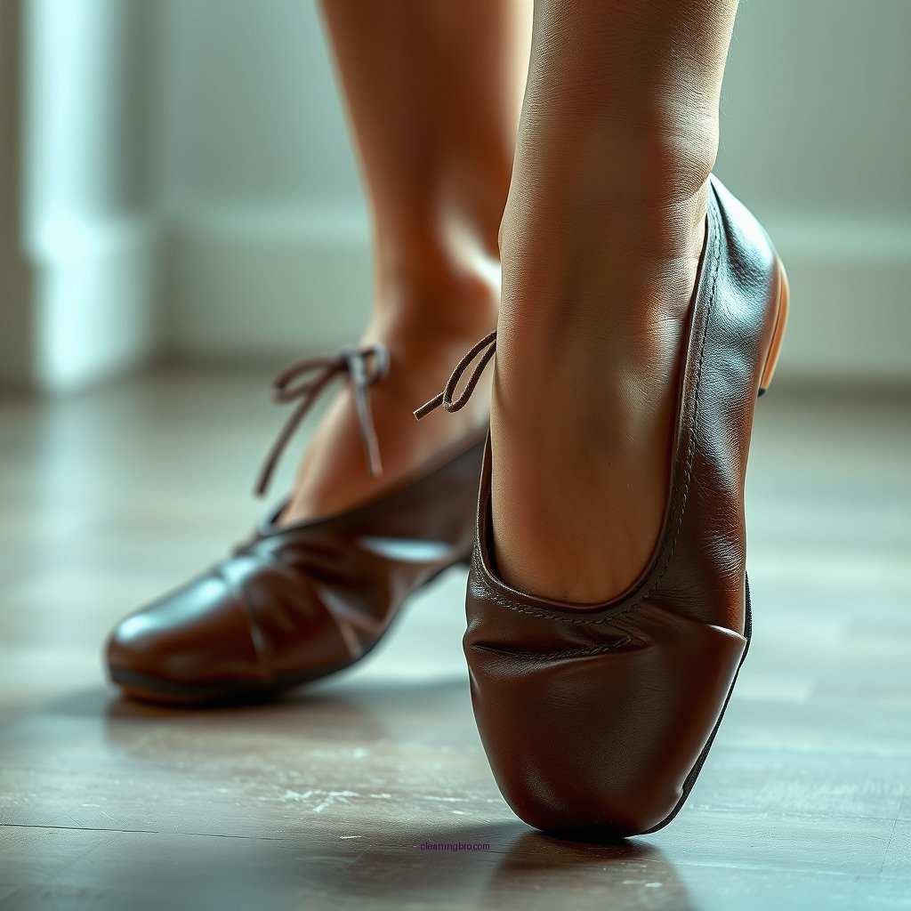 Cleaning Leather Ballet Shoes - how to clean ballet shoes