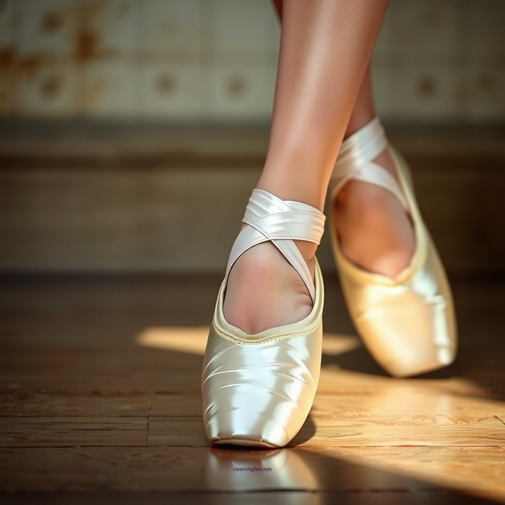 Understanding the Material - how to clean ballet slippers
