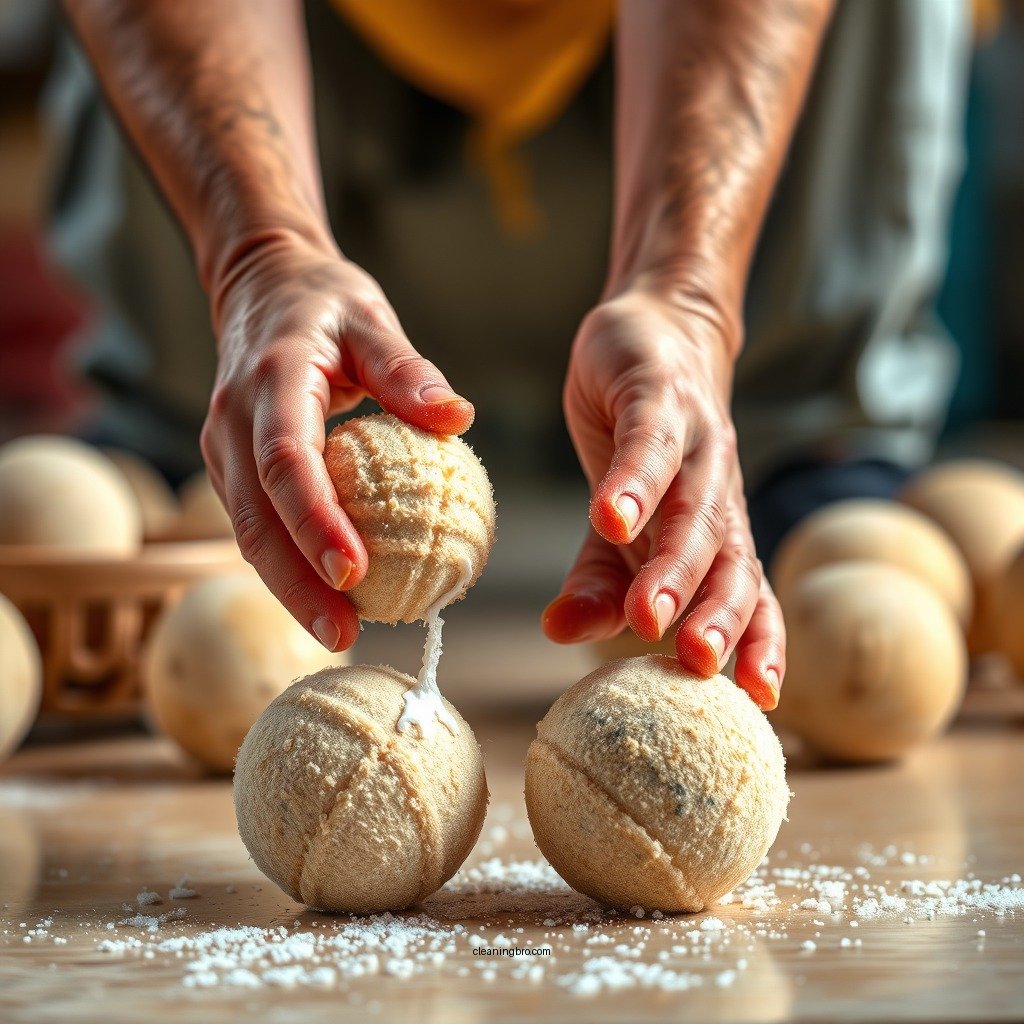 Step-by-Step Cleaning Process - how to clean balls