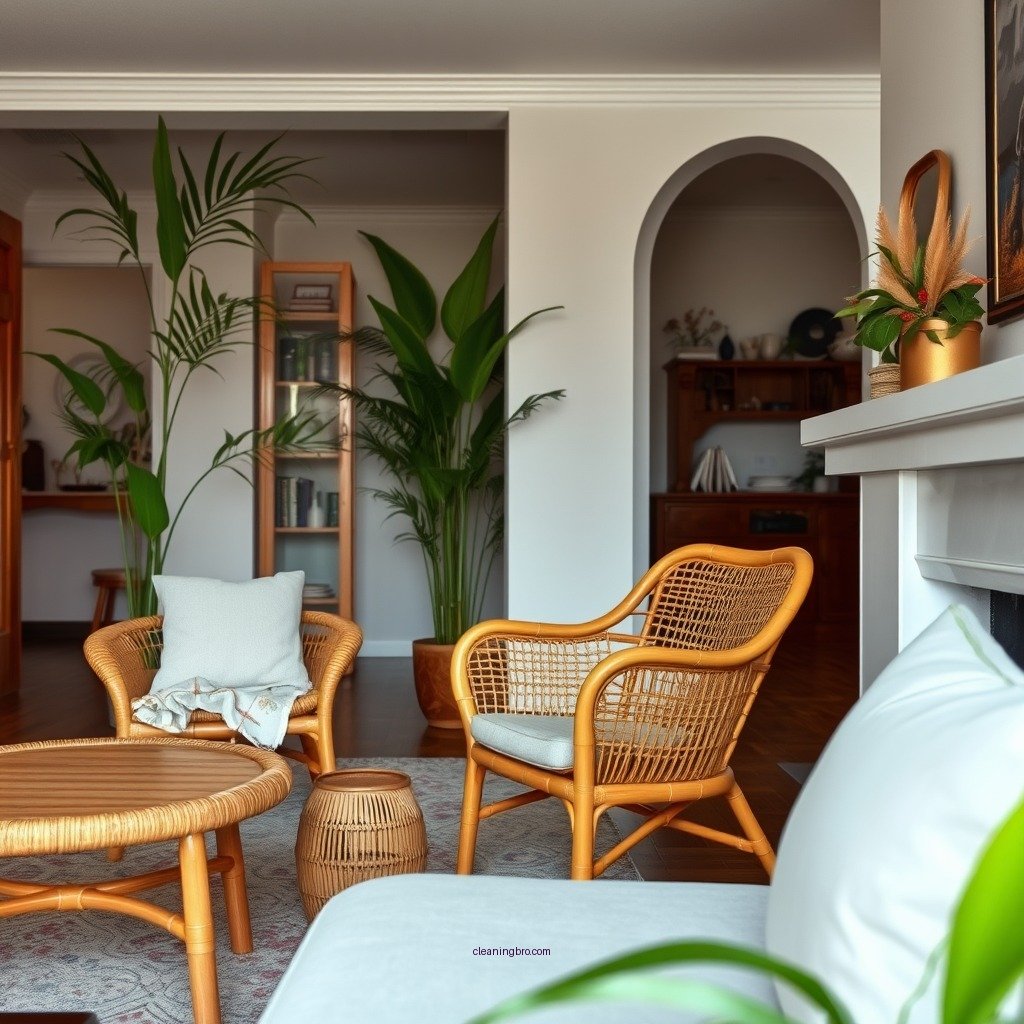 Basic Cleaning Techniques - how to clean bamboo cane furniture