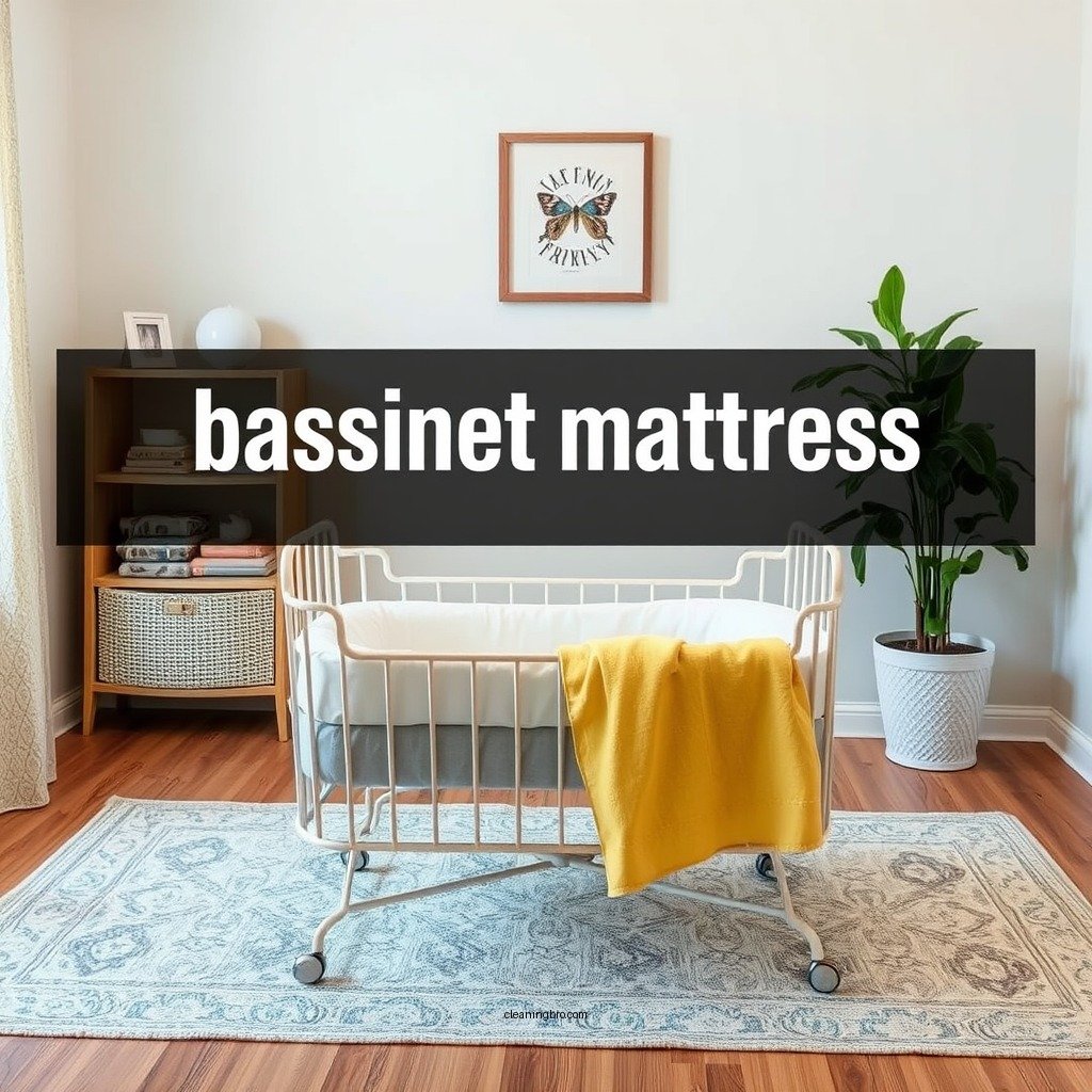 Importance of Cleaning a Bassinet Mattress - how to clean bassinet mattress