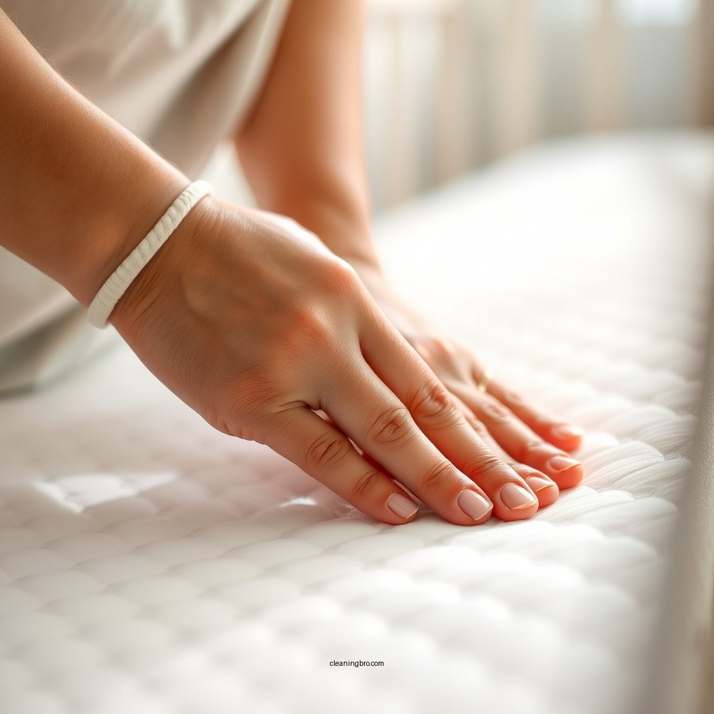Step-by-Step Cleaning Process - how to clean bassinet mattress
