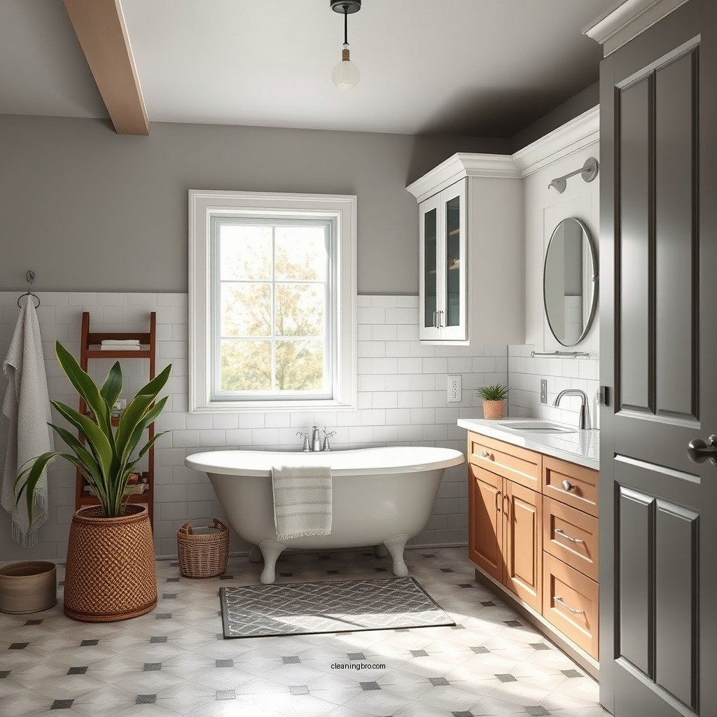 Prepare the Area - how to clean bathroom cabinets