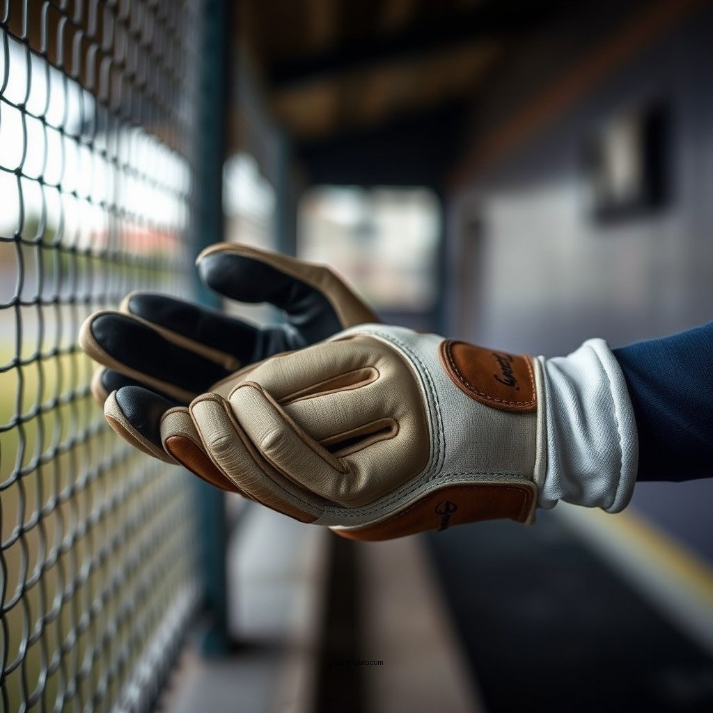 Preparing for Cleaning - how to clean batting gloves