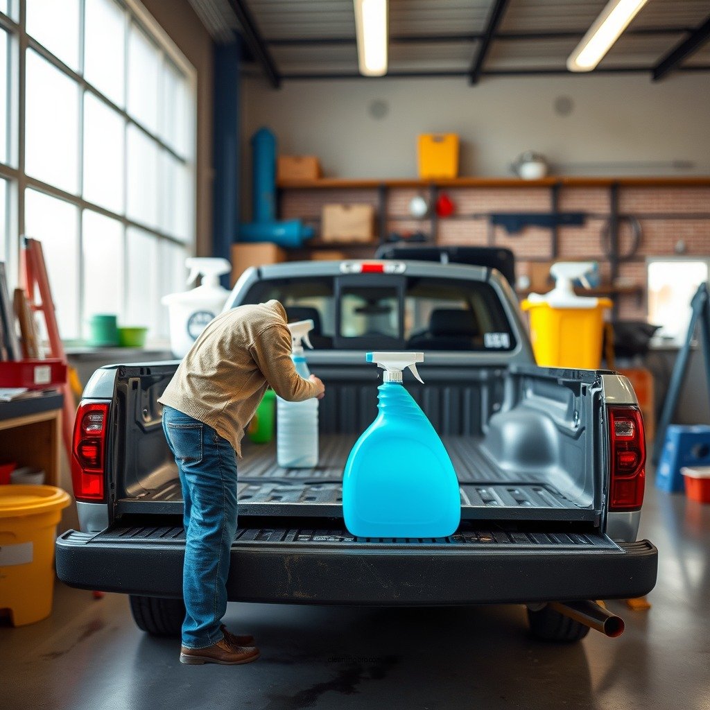 Choosing the Right Cleaning Supplies - how to clean bed liner