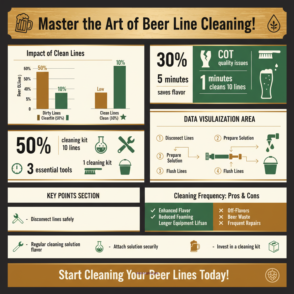 how to clean beer line - Data Infographic and Statistics