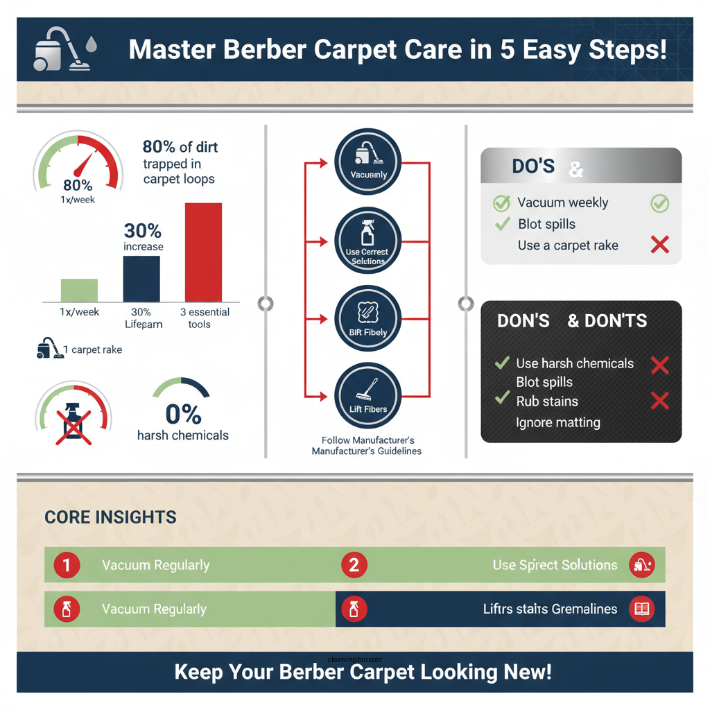 how to clean berber carpet - Data Infographic and Statistics