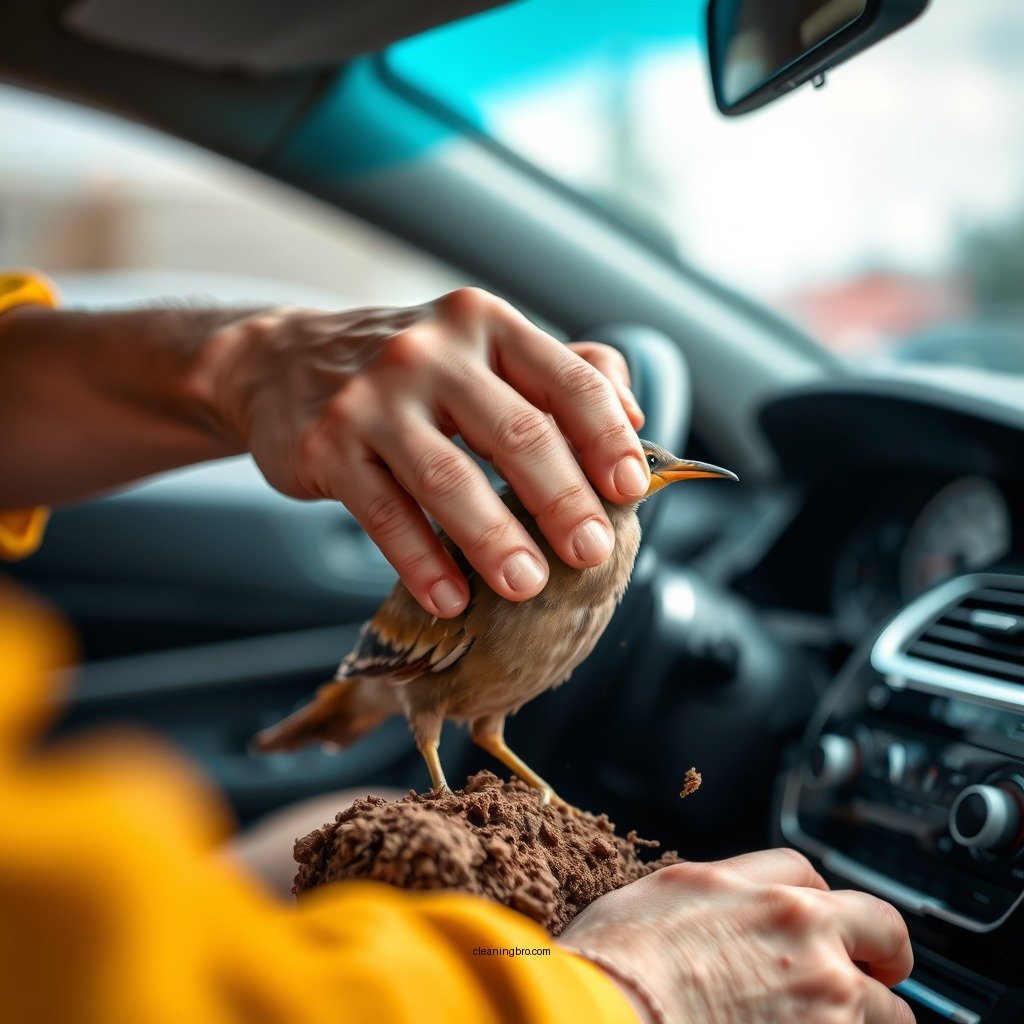 Step-by-Step Cleaning Process - how to clean bird poop from car