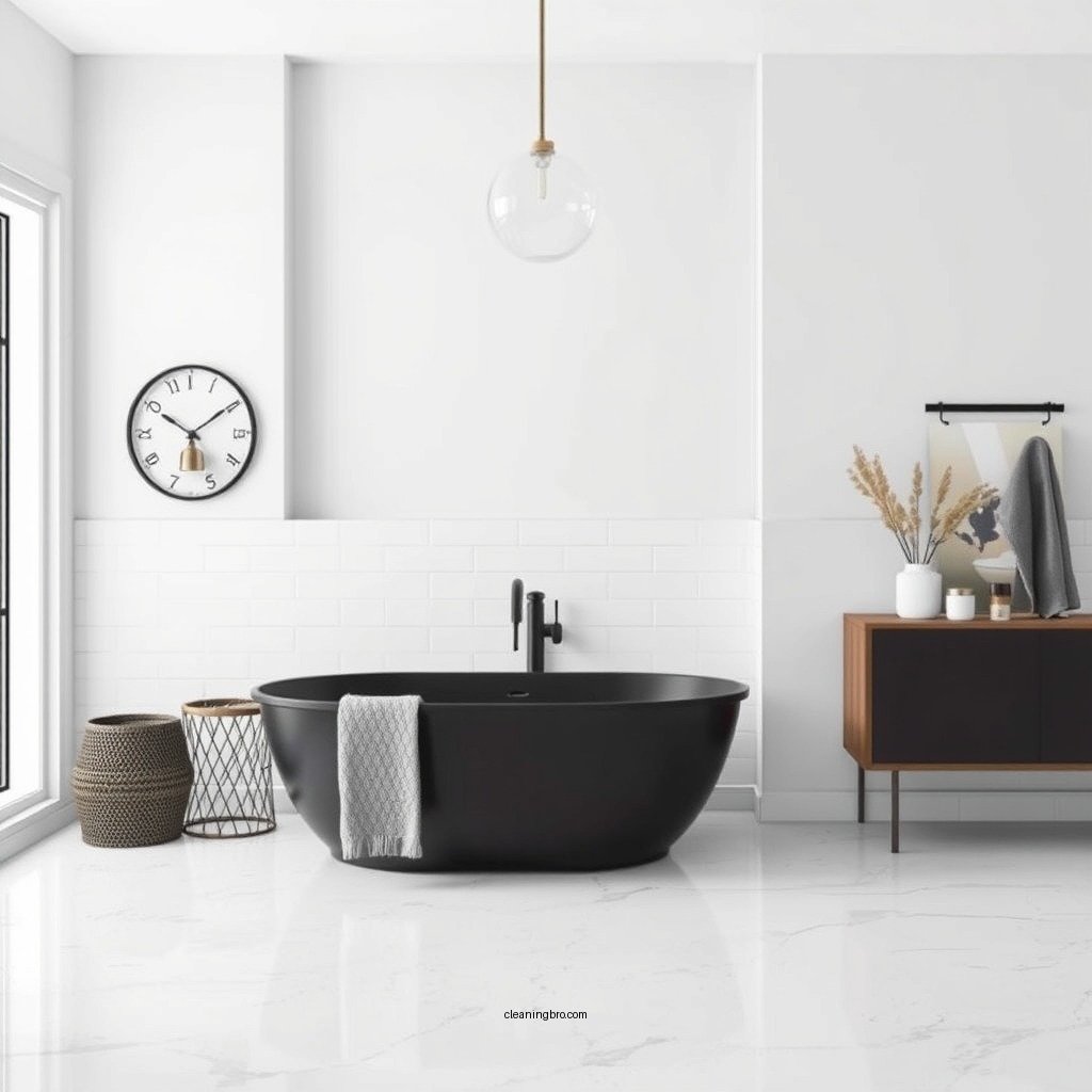 Understanding Your Black Bathroom Fixtures - how to clean black bathroom fixtures