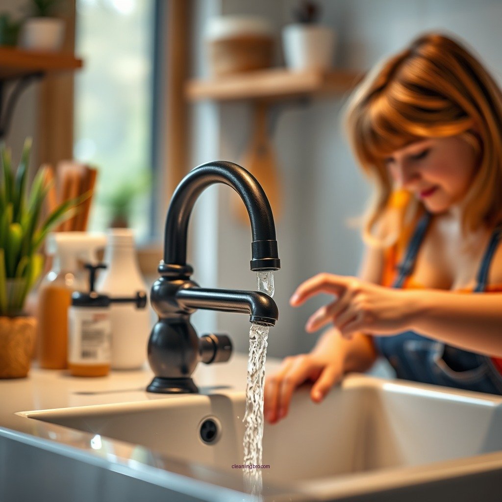 Recommended Cleaning Products - how to clean black faucets