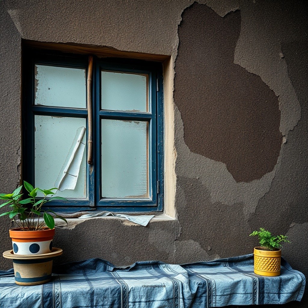 Safety Precautions - how to clean black mould from windows