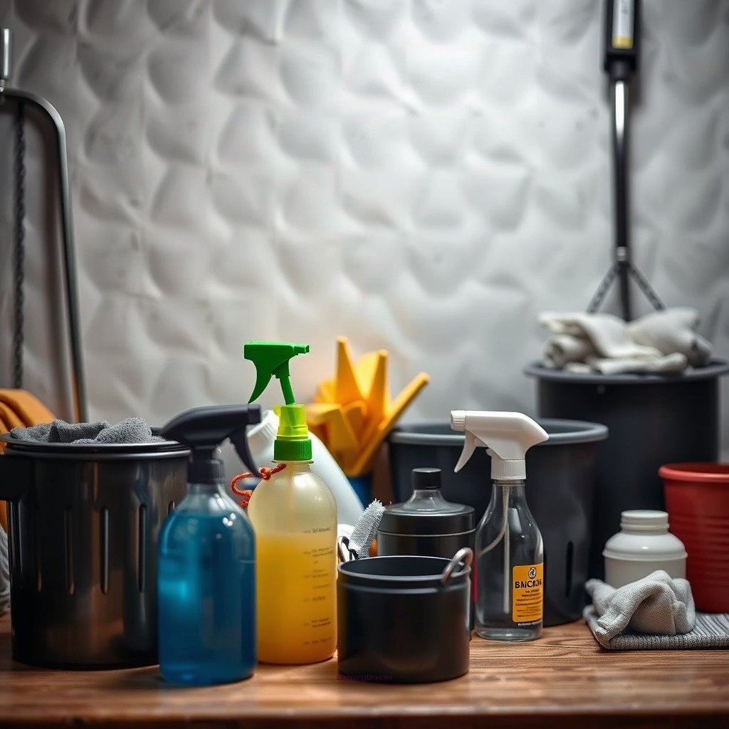 Gather Necessary Cleaning Supplies - how to clean black tank on rv