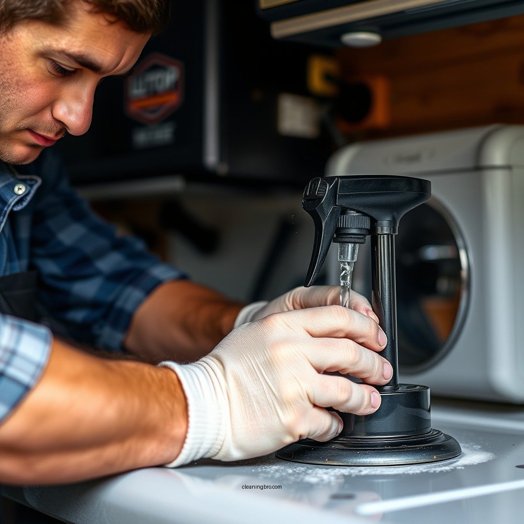 Step-by-Step Cleaning Process - how to clean black tank rv