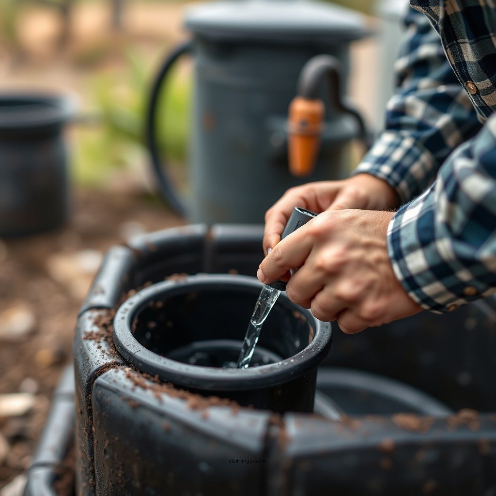 Step-by-Step Emptying Process - how to clean black water tank rv